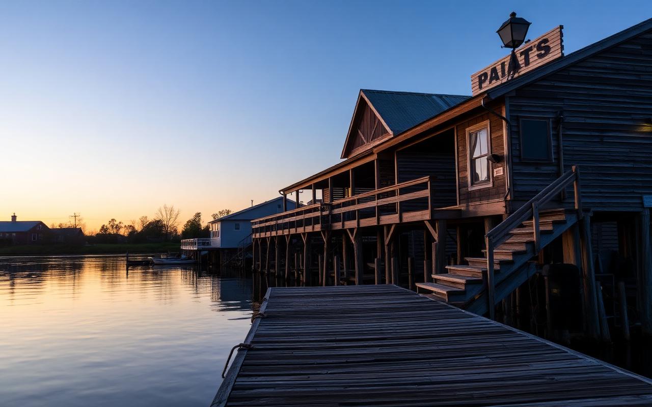 The actual Dawson's Creek dock