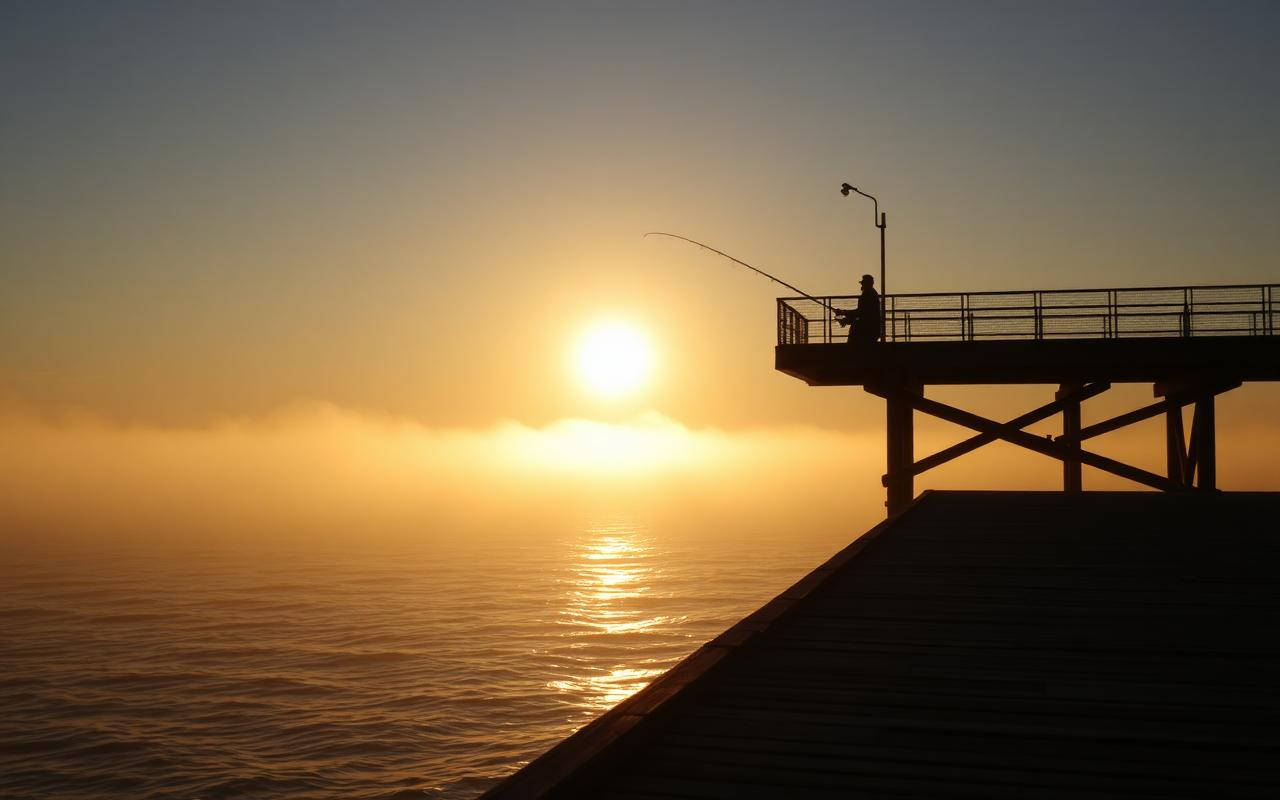 Crystal Pier's 6am tarpon window