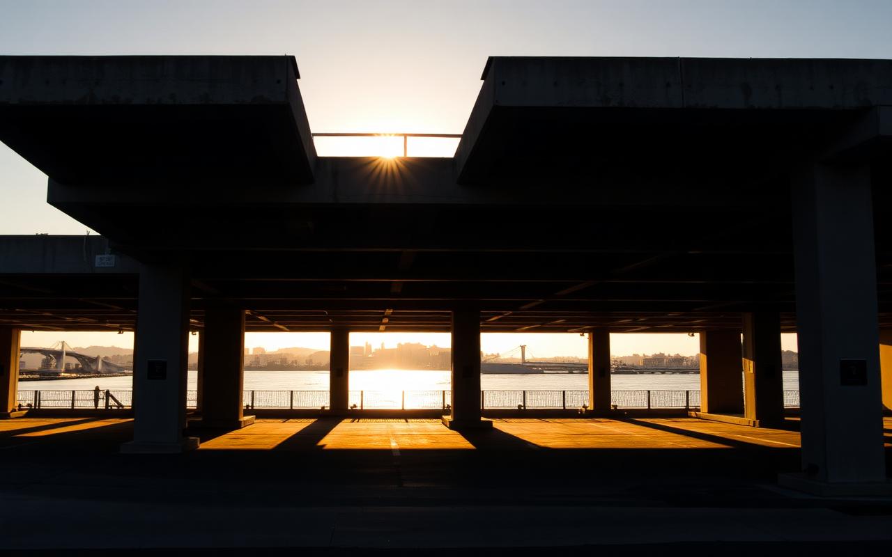 The Riverwalk garage Sunday hack